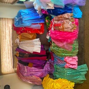 Disney princess dress up lot
